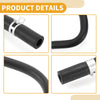 Ford Mondeo (2000-2007) Rubber Black 1 Pc Cooler Hose