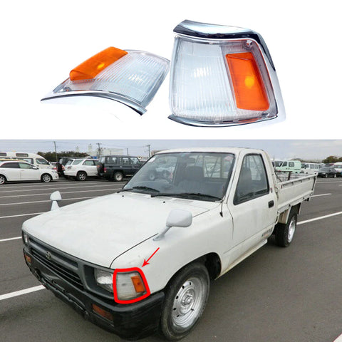 Toyota Hilux 1988-1991 Chrome Corner Indicator Light