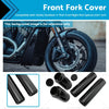 Harley Davidson V-Rod Black Front Fork Covers (2007-2011)