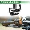 Motorcycle Hand Grips Cover Handlebar Cover Aluminum Diamond Pattern