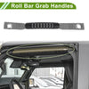 Jeep Wrangler (2018-2029) Black Gray Roll Bar Grab Handles