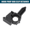 GMC Black 20 x Fuel Line Retaining Clip Wire Routing Clips