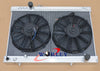 Toyota Supra Mark 3 MA70 MA71 3.0L Aluminum Radiator + Fans (86-93)