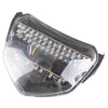 Suzuki GSXR 600 750 LED Clear Tail Light with Turn Signal (2004-2005)