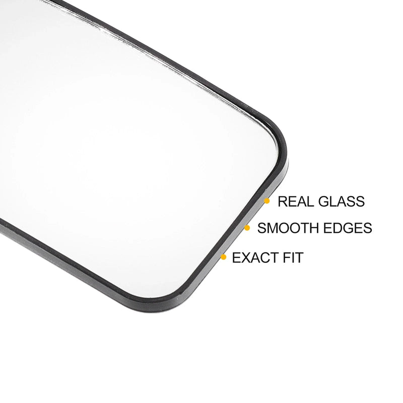 Nissan Titan Left Lower White Mirror Glass w/ Back Non-heated (2004-2015)