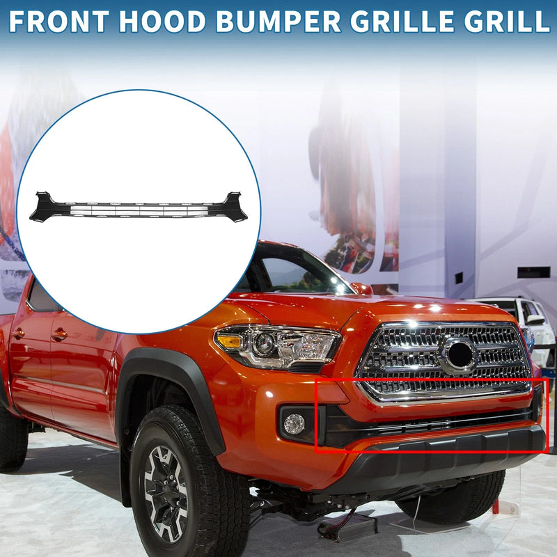 Toyota Tacoma Black Front Hood Bumper Grille (2016)