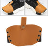 Motorcycle Gear Pedal Protector - Tan Leather Shifter Cover