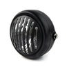 Harley Sportster 6.5" Round Scalloped Finned Headlight