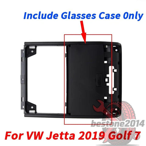 VW Jetta Black Sun Glasses Case Holder Storage Box (2019–2019)