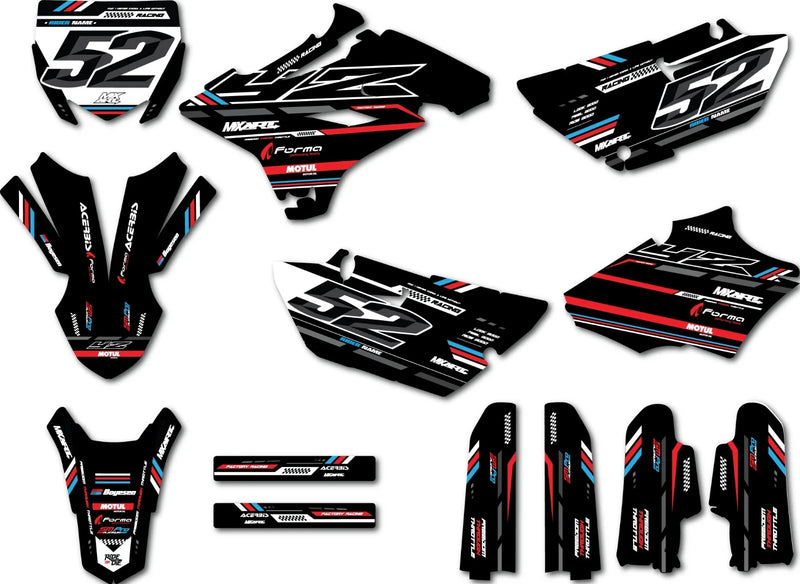 YAMAHA YZ 85 Cyprus Style Stickers Kit (2015-2021)