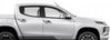 Mitsubishi L200 Triton 4 x Door Bowl Cup Handle Covers Chrome (2019-2020)