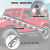 Jeep Wrangler 4 Door (2007-2018) Silver Tone 5 x Door Handle Trim Covers