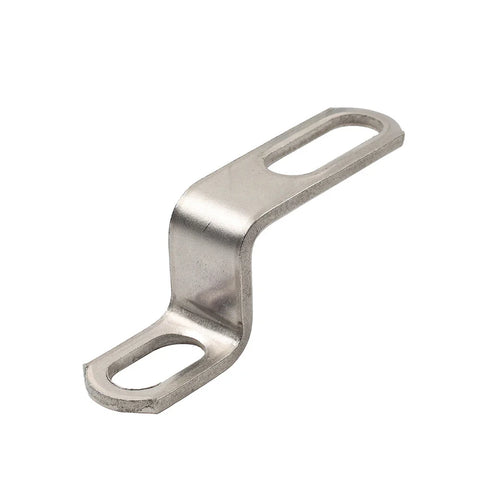 Motorcycle - Long Z-Shaped Mounting Universal Exhaust Pipe Clamp Bracket