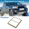 Toyota Tacoma Light Brown Front Row Headlight Trim Bezel (2016-2023)