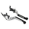 Yamaha FJR 1300, XJR1300 CNC Silver Extendable Brake Clutch Levers (04-20)