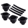 Webasto Eberspacher 4 x 42mm Heater Duct Hose Pipe Air Vent