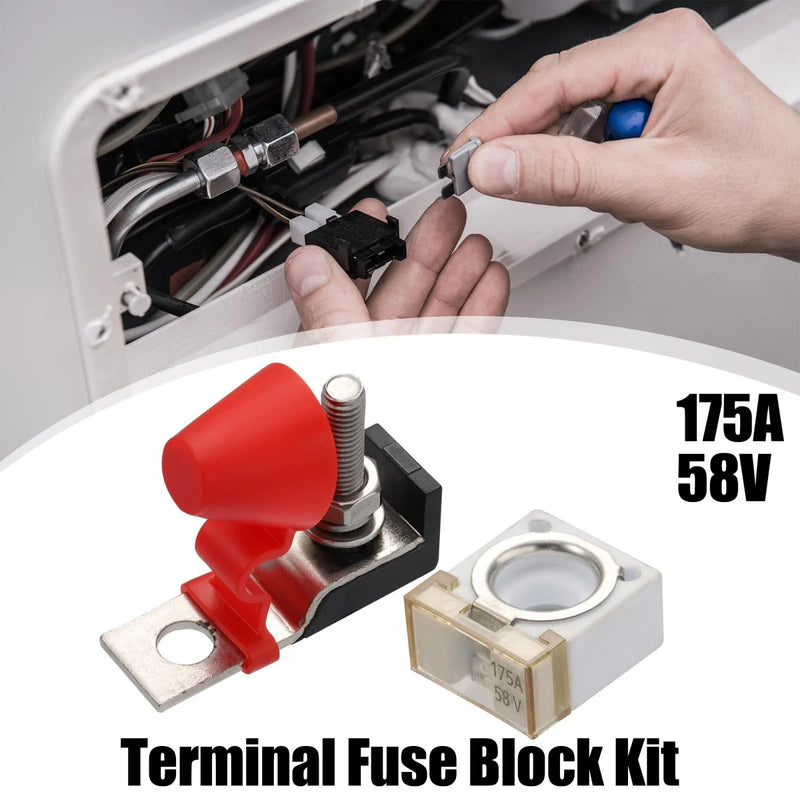 Car Marine Boat 175A Terminal Fuse Block 58V