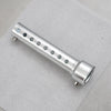 Various Models 35mm Silver Universal Motorcycle Exhaust Can Silencer Muffler