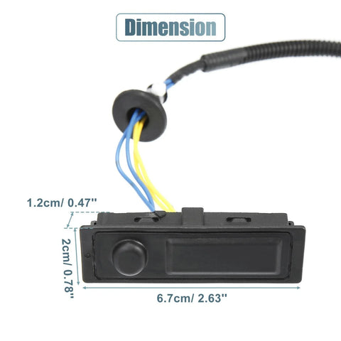 Nissan Pathfinder Rear Trunk Tailgate Switch (2014-2019)