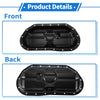 Toyota Lexus GS460 4.6L (2008-2011) Steel Black Engine Oil Pan