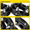 YHT Auto YHTWSP0387 Set of 4 Wheel Spacers Coupe Sedan