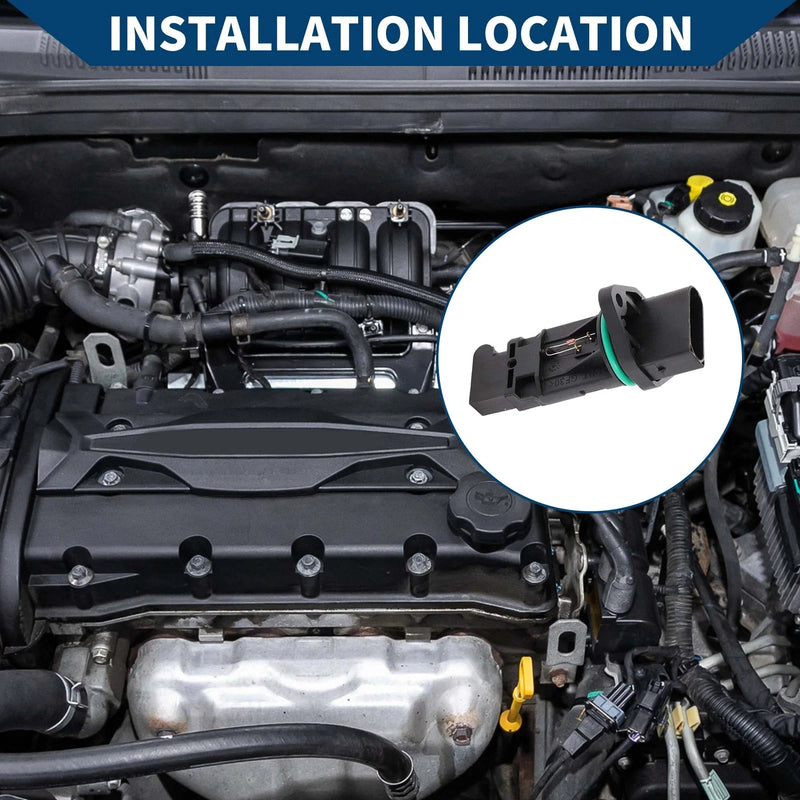 Mercedes Benz BMW 1 Pcs MAF Sensor Mass Air Flow Sensor Meter