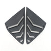 Honda Accord Carbon Fiber Rear Window Louver Cover Trim (2023)