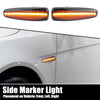 Mitsubishi Lancer VIII LED Side Marker Lights  Black (2007-2017)