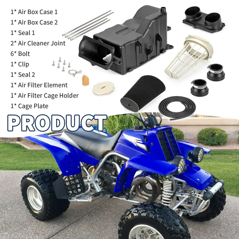 Yamaha Banshee 350 Air Box Intake Case Cleaner Kit (1987–2006)