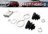 Toyota Supra GA70 2 x Rear Drive Shaft Boot Kit (1986–1992)