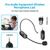 Voice Teach Outdoor Headset Pro Audio Equipment Wireless Microphone (N/A)