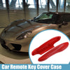 Porsche Taycan 911 (2020-2021) Red Car Remote Key Side Cover Case Set