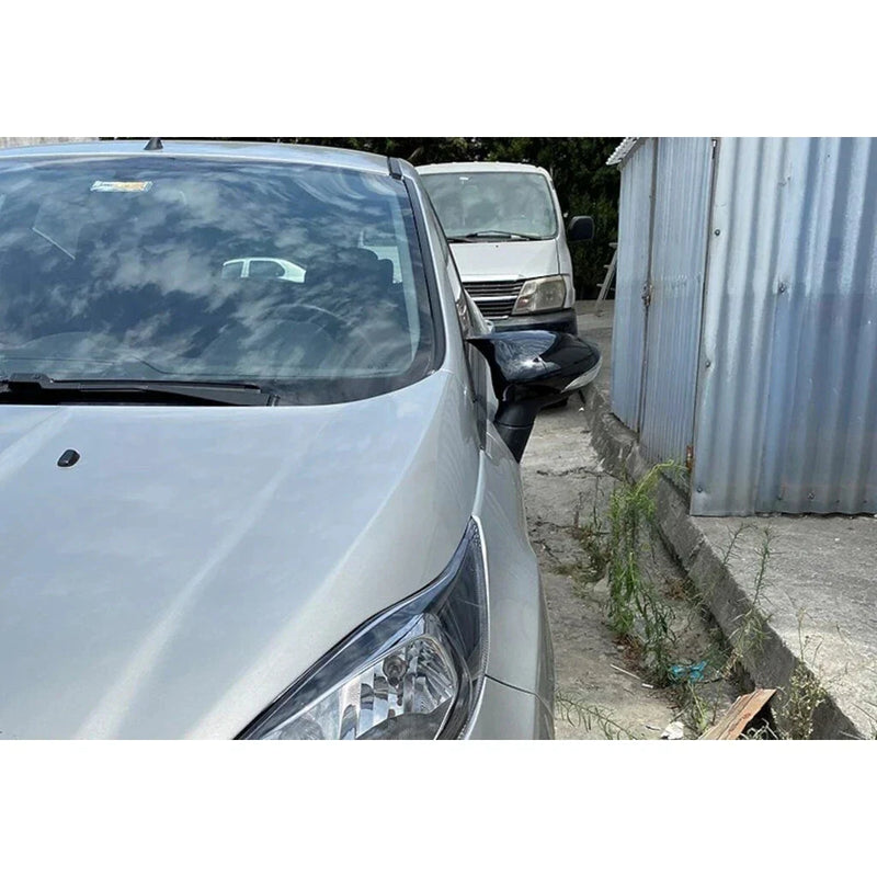 Ford Fiesta Side View Mirror Covers Gloss Black 2 Piece (2009-2017)