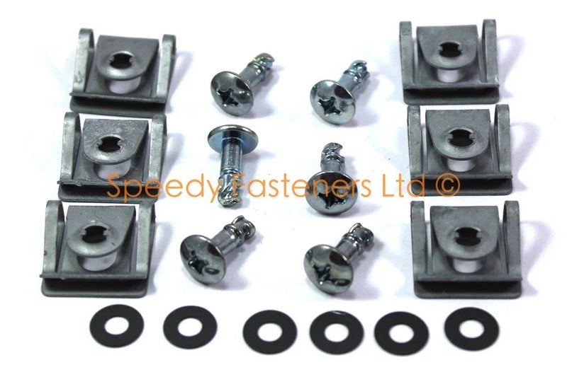 Honda CBR 400 RR DZUS stainless fairing bolts (1990–1996)
