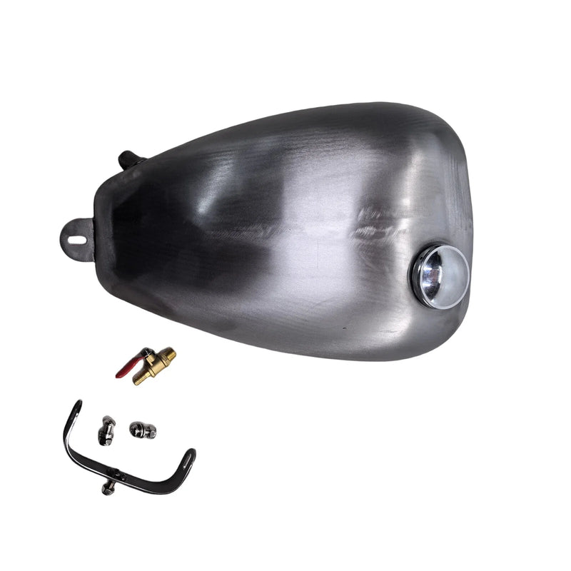 YAMAHA Dragstar 400 / 650 Unpainted Silver Fuel Tank w/ Cap (1996-2007)