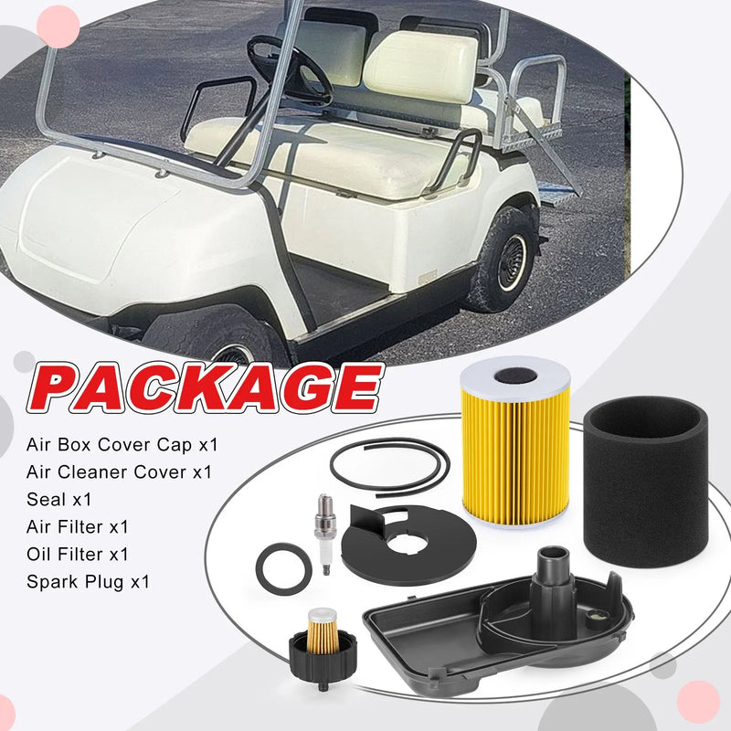 Yamaha Golf Cart G2 / G5 / G8 / G9 / G11 Air Filter Box Cover Tune Up Kit (1985-1995)