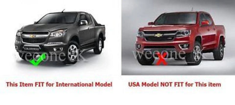 Chevrolet Colorado Chrome Fog Light Covers (2012-2015)