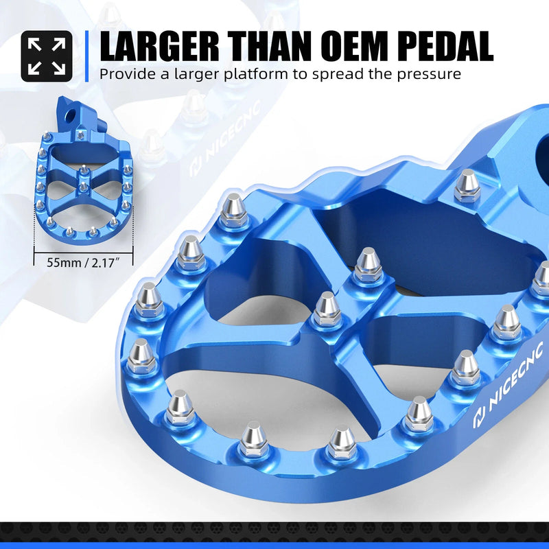 Yamaha YZ250F YZ450F YZ450FX WR450F Foot Pegs (2024)