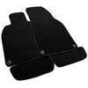 Porsche Cayenne Custom Black Carpet Floor Mats (2018-2023)