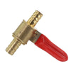 Petcock Threaded Interface Brass Rotary Knob