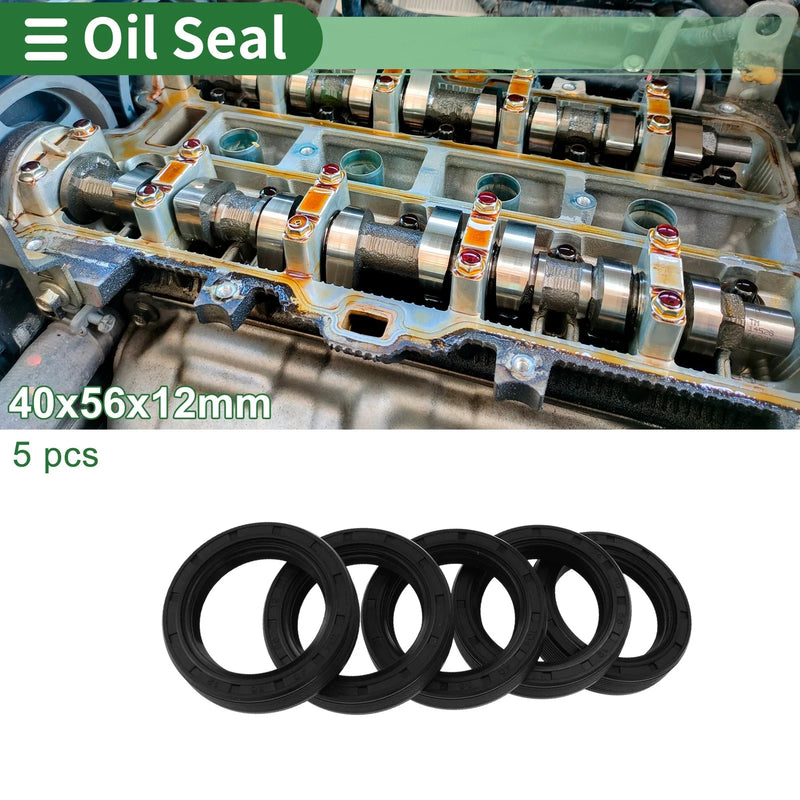 Make Model Oil Seal 40x56x12mm NBR Rubber Seal Ring Rotary Shaft