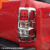 Holden Colorado Matte Black Head Tail Light Lamp Cover Trim (2016-2023)