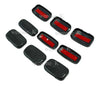 Toyota Hiace Commuter 9 x Carbon Side Cab Covers (2005-2013)