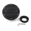 Jeep Wrangler JK Black Fuel Filler Door Cover (2007-2017)