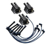 Mitsubishi Triton MK 3 x Ignition Coil Pack & Lead Kit (1996-2003)
