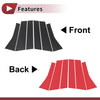 Mitsubishi Outlander 6 x Door Window Trim Pillar (2003-2023)