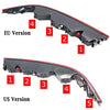 Audi Q7 Rear Bumper Lower Taillight w/ 5 Bulbs (2016-2023)
