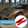 Porsche Taycan 911 (2020-2021) Red Car Remote Key Side Cover Case Set