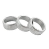Subaru Forester XV Crosstrek WRX Silver AC Climate Control Knob Ring Covers (2014-2021)