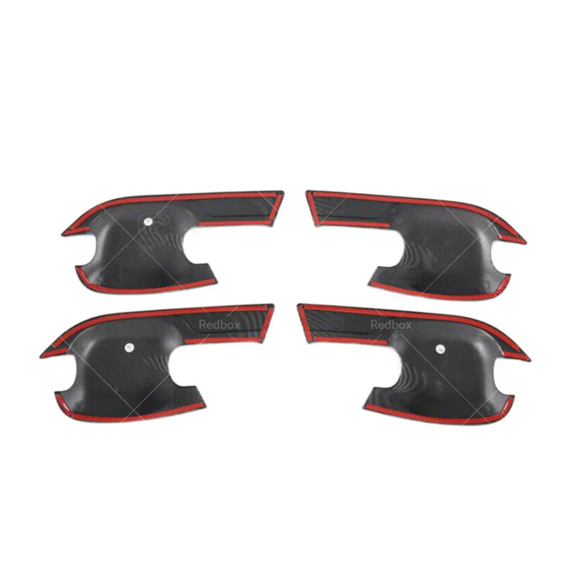 Isuzu D-Max 2021-2022 Carbon Fiber Exterior Door Handle Bowl Cover
